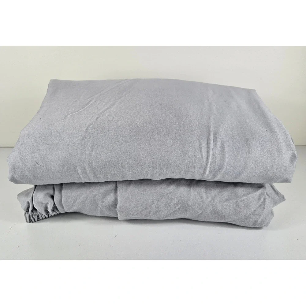 Miracle Made King Sheet Set Silver Grey Anti-Microbial Cotton Thermoregulating